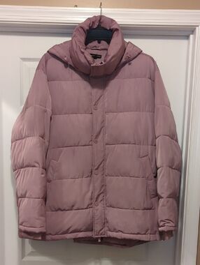 Universal Standard XL 26/28 Orchid Rainier Short Puffer Jacket - *Flaws*